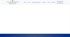 Desktop Screenshot of crownhospice.com