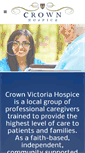 Mobile Screenshot of crownhospice.com
